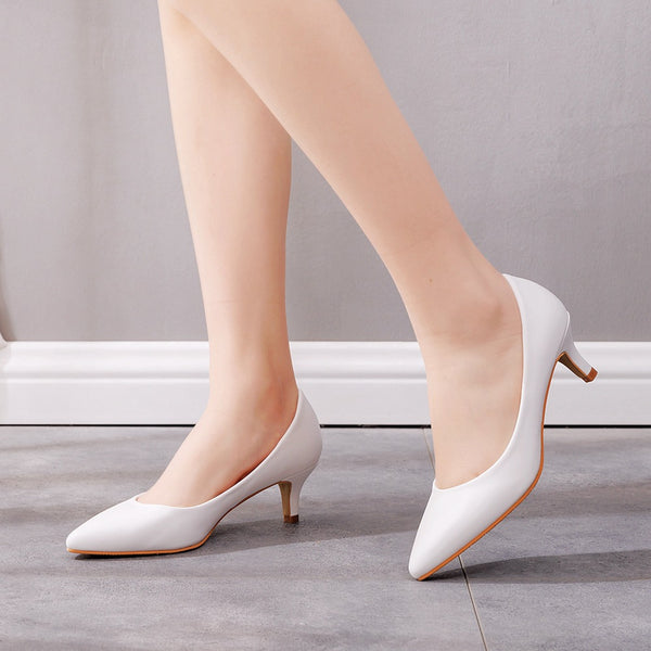 Low on sale cut heels