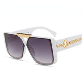 Metal pattern women's sunglasses