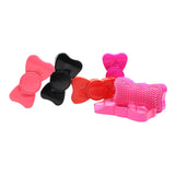 Hairdressing comb bow tie along hair comb anti knot massage comb
