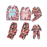 Christmas pajamas set printed parent-child homewear clothes