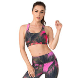 Running exercise yoga clothes top tights