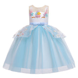 New Girl Dress Princess Dress Unicorn Pompous Dress