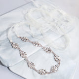Crystal applique bridal belt