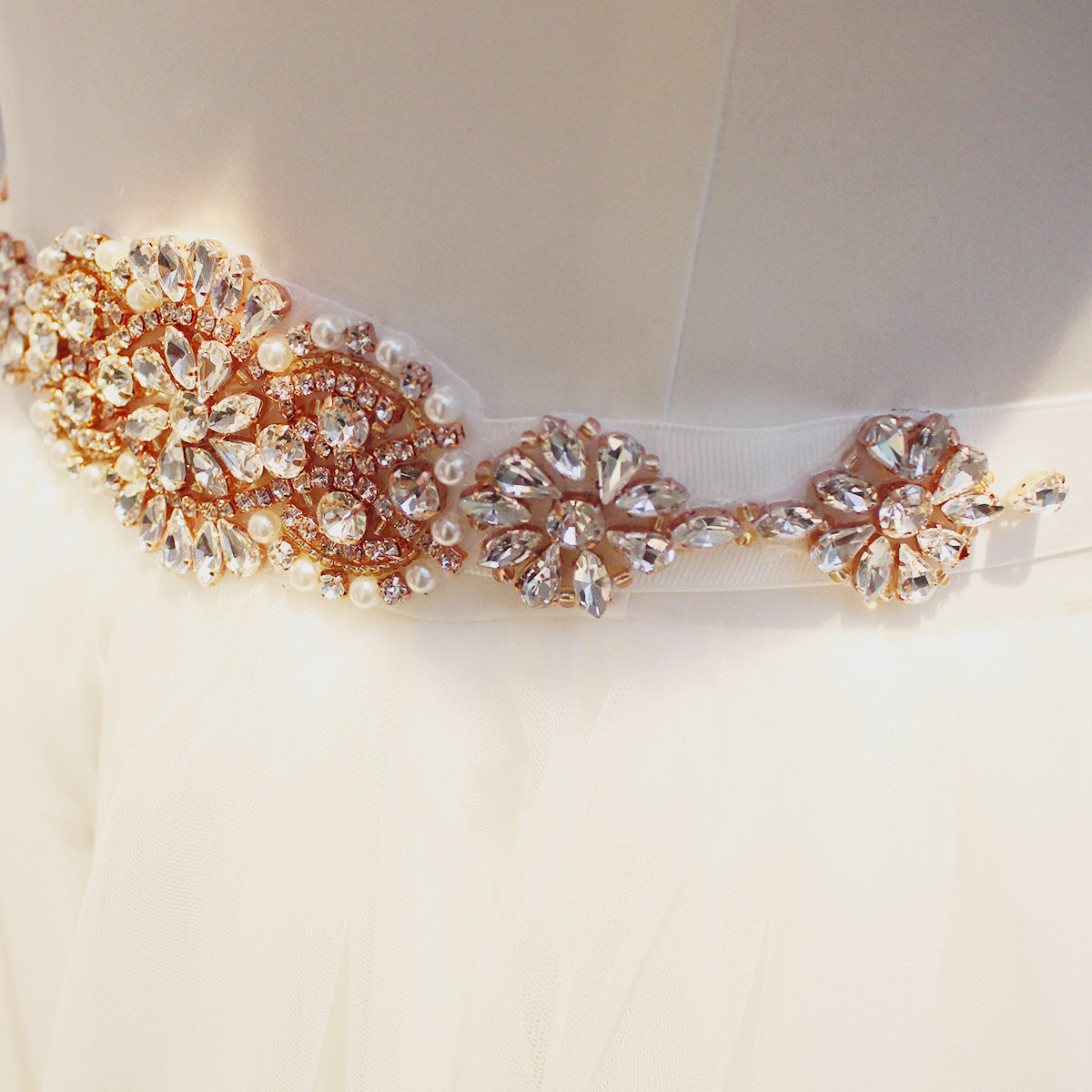 Wedding accessories bride rhinestone belt