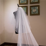 Lace double-layer veil