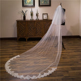 Lace double-layer veil