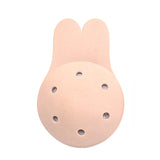 Rabbit Ears hollow thin breathable lifting breast pad silicone Bra