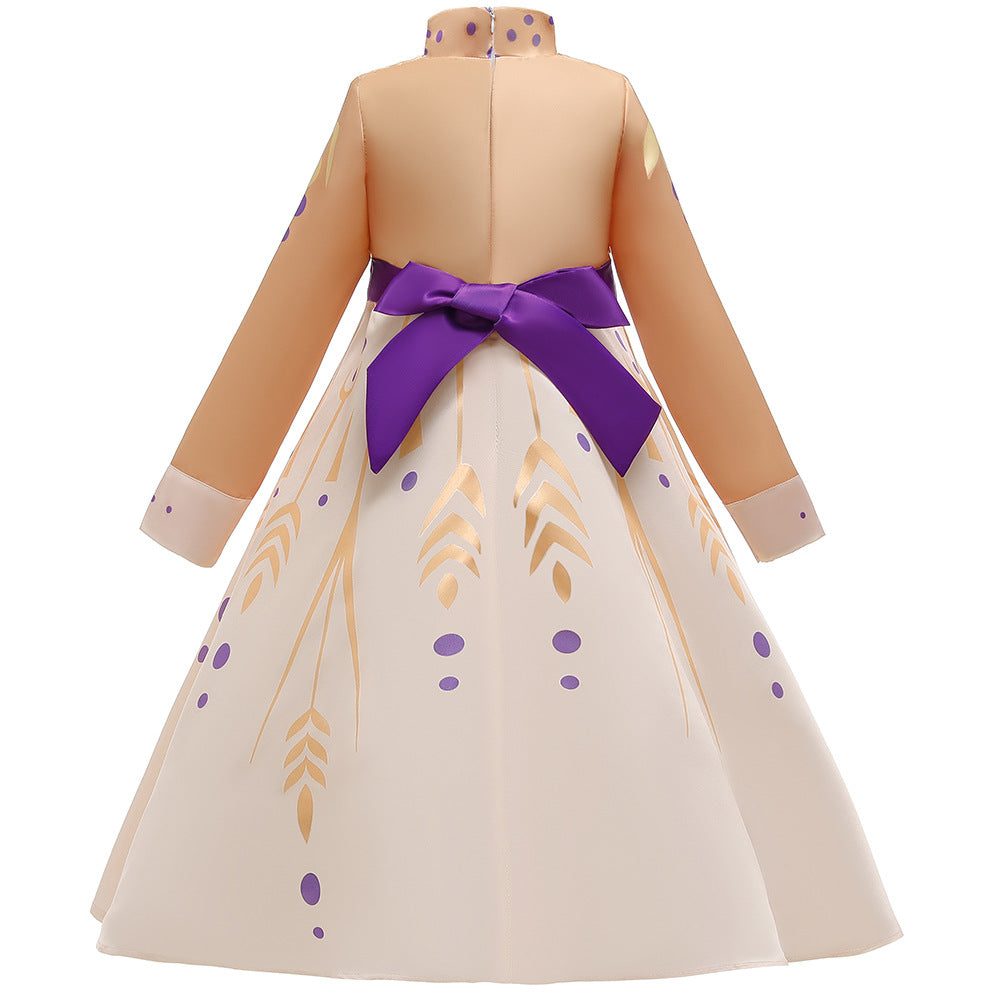 Children's Girls' Snow And Ice Princess Dress Evening Dress