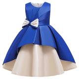New Children's Dress Bowknot Sleeveless Princess Dress