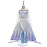 Girls' Transparent Yarn Tail Snow And Ice Strange Fate 2 Aisha Princess Dress Performance Dress