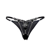 Sexy lingerie adult supplies rhinestone-encrusted sexy thong