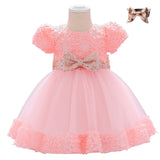 Children's Dress Princess Dress Big Bow Flower Child Dress