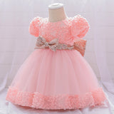 Children's Dress Princess Dress Big Bow Flower Child Dress