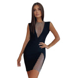 Ladies Casual Sexy Sleeveless Party Club Evening Dresses