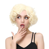 Marilyn Monroe same wig women's fashion short curly hair