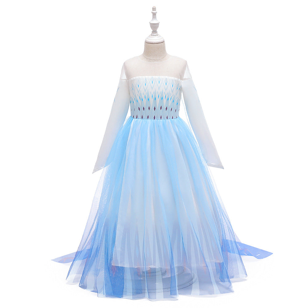 Princess Aisa Cosplay Costumes For Children's Day Performances
