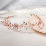 Rhinestone flower belt bridal wedding accessories