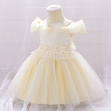 Children's Sling One Shoulder 0-3 Year Old Baby Birthday Princess Dress