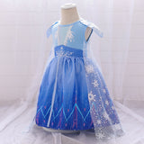 New Children's Dress Frozen Baby First Birthday Dress Cosplay Halloween