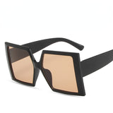 New women's sunglasses square sun-shade glasses