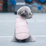 Pet clothes autumn and winter cat clothes down jacket dog double-sided clothes pet clothes