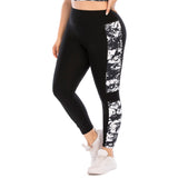 Workout clothes top skinny yoga pants women's plus size