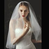 Bridal wedding accessories simple veil
