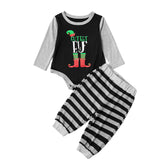 Family Matching Christmas elf homewear parent-child outfit