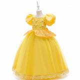 New Cinderella Long Children's Dress Skirt Gauze Pompous Skirt Children's Performance Costume