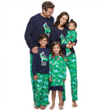 Family Matching printed pajamas Christmas series parent-child clothing