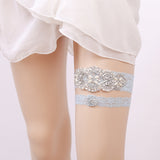 Bridal Garter lace Rhinestone