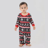 Family Matching children's clothing Christmas pajamas parent-child clothing