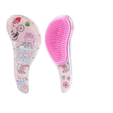 New cartoon hair comb anti knotting massage hair comb plastic hair comb TT comb