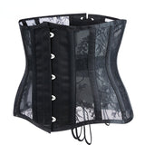 Mesh breathable corset abdominal-shaping body-shaping
