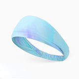 Breathable sweat absorbing sports hair band women's workout headband