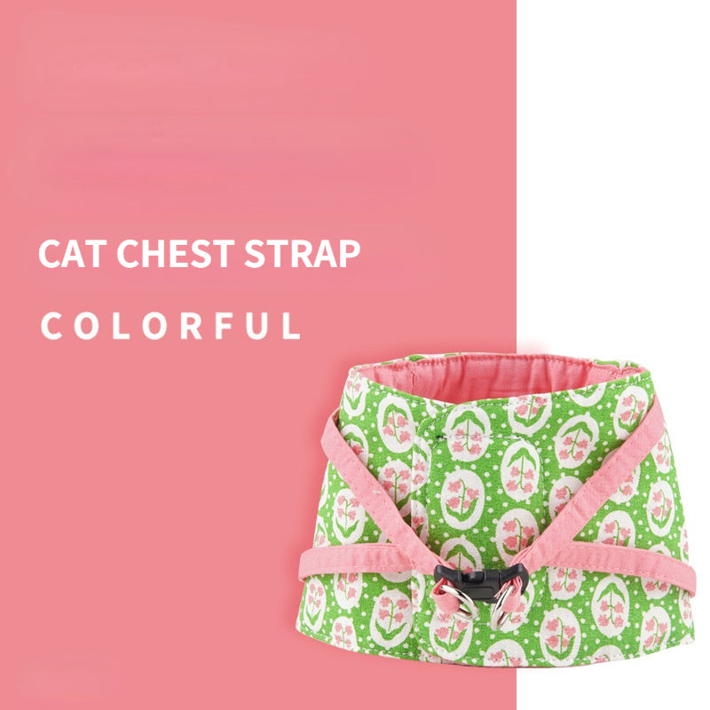 Pet supplies cat universal vest hand holding rope chest strap