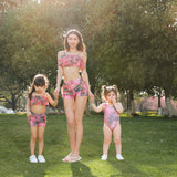 Fashion parent-child women's swimsuit For Mom And Me