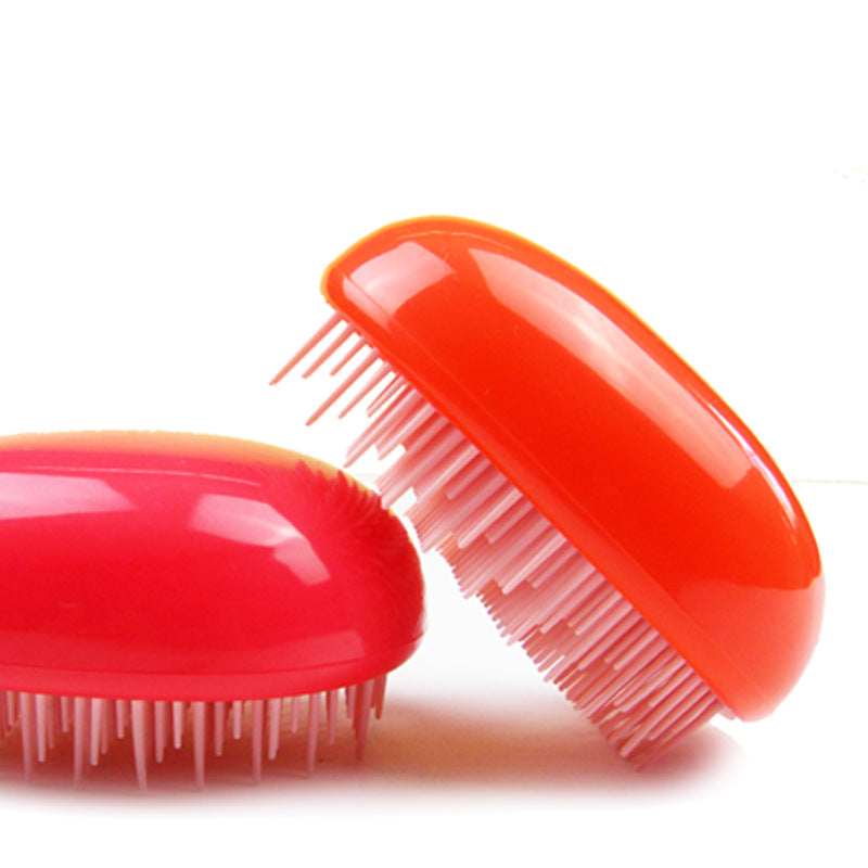Creative egg comb Kou dream hairdressing comb plastic smooth hair massage comb plastic cosmetic comb