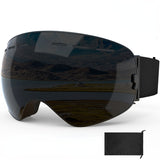 Double-layer anti-fog goggles