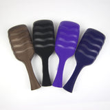 Plastic hairdressing comb square water ripple large plate comb anti knotting straight hair comb