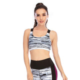 Skinny yoga clothes pants with pocket Vest bra