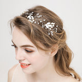 Bridal handmade headwear flower hair band wedding accessories