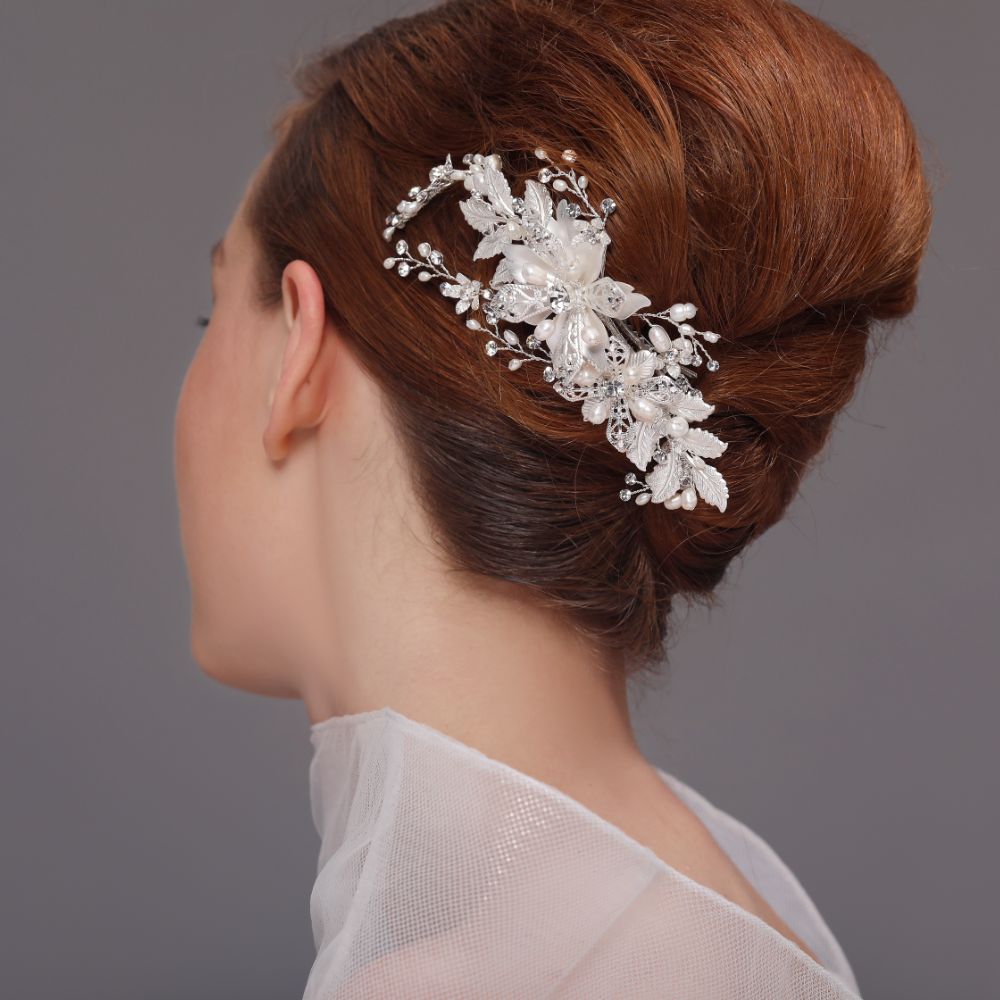 Luxurious Alloy Hairpins With Imitation Pearl AH17041