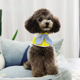 Pet accessories casual and fresh bib bib scarf dog cat bow shawl fall saliva towel