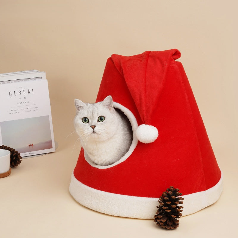 Christmas Cat's nest Four Seasons General Pet Products cat bed cat villa dog's nest cat products