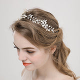 Bridal handmade headwear flower hair band wedding accessories