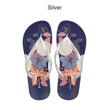 Women's printed slippers casual beach slippers