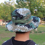 Camouflage sun hat outdoor sun protection leisure fishing hat