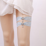 Bridal garter lace Rhinestone