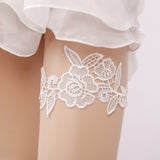 Bridal wedding accessories lace garter